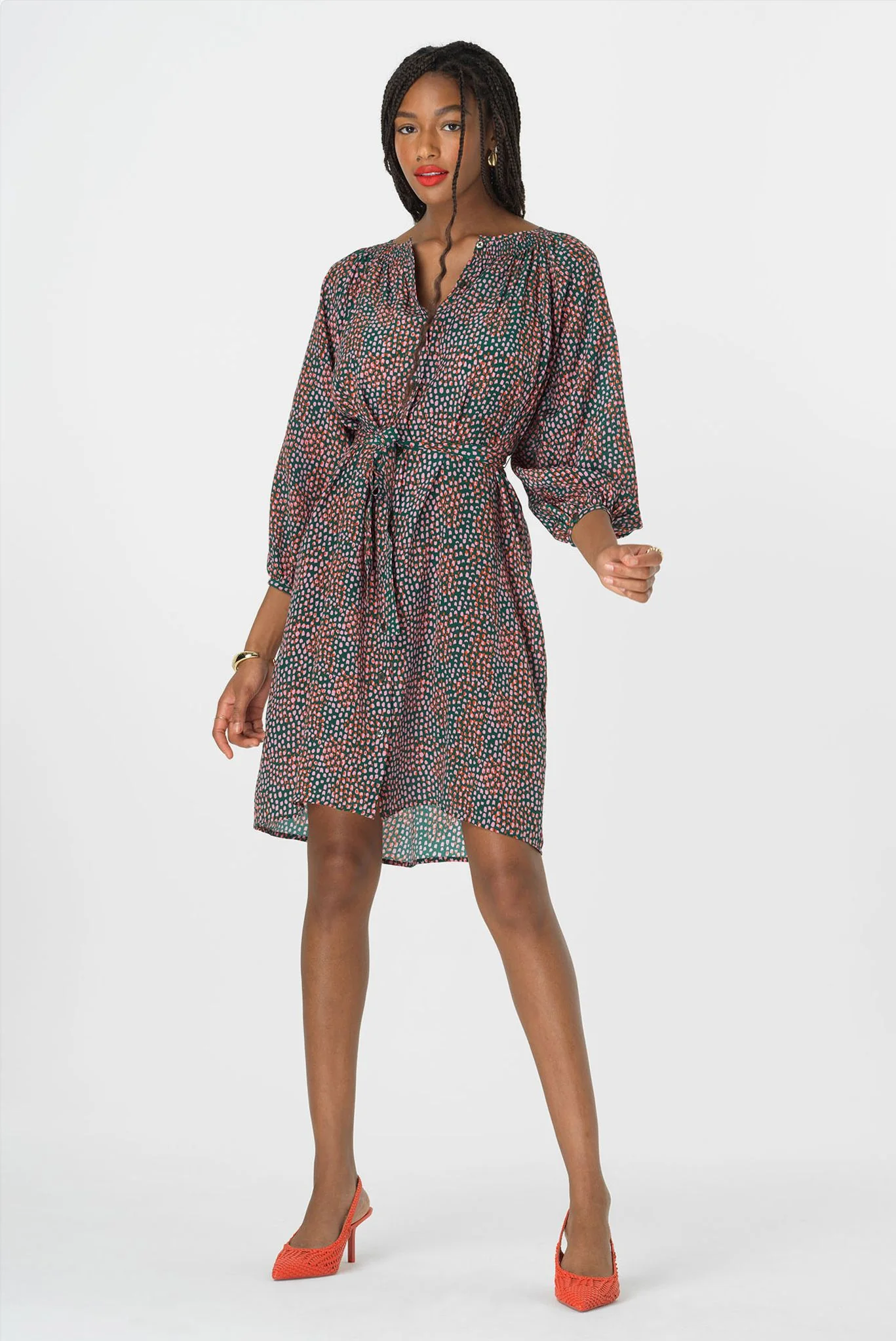 Classic Dress | Evergreen Spots - Atomnpay